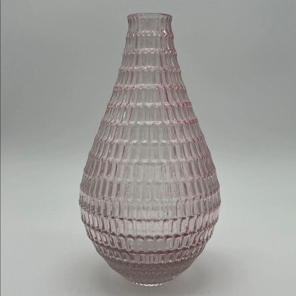 Xouvy Jane Modern Amethyst Glass Vase Ornaments Living Room Flower Home
